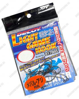 Крючок офсетный Columbia Decoy Light Game Hook 817865 №4-№6 упаковка 5 шт