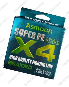 Шнур плетеный Asmoon PEx4 100м Sale 2025