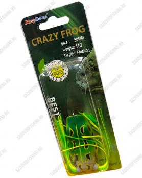 Лягушка незацепляйка Rosy Dawn Crazy Frog 50мм 11гр