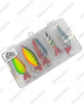 Набор колеблющихся блесен Osprey Атом №1