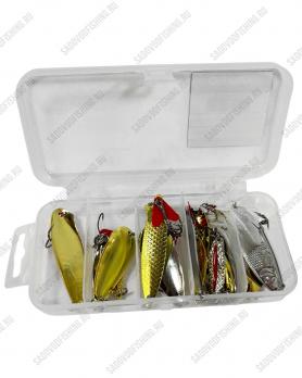 Набор блесен колеблющихся Osprey Fishing Lure Set 28мм-55мм 2.5-6.5гр