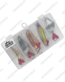 Набор колеблющихся блесен Osprey 15-26гр