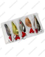 Набор колеблющихся блесен Osprey 14-26гр