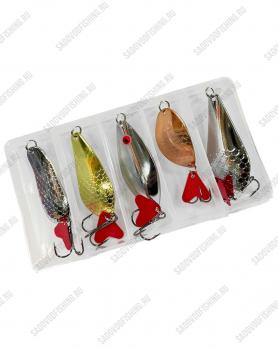 Набор колеблющихся блесен Osprey 14-26гр