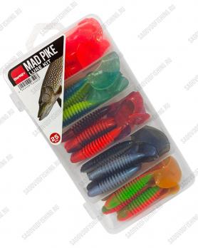 Набор силиконовых приманок Osprey MAD PIKE №10 25шт