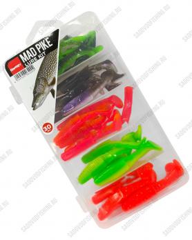 Набор силиконовых приманок Osprey MAD PIKE №11 30шт