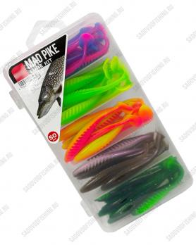 Набор силиконовых приманок Osprey MAD PIKE №12 50шт