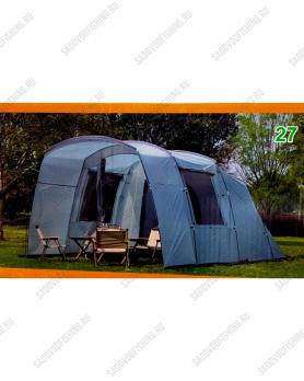 Палатка туристическая Dayo 27 (110+155+145+90)х290х210/180 6-х местная