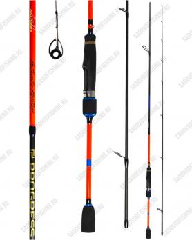 Спиннинг двухсекционный Columbia Progress Micro Jig 1.8м-2.4м 0.5-6гр