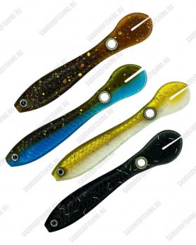 Силиконовая приманка Loach 10см 4шт Sale 2025