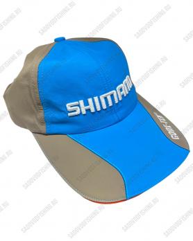 Бейсболка Shimano Columbia Gore-Tex Серо-голубой