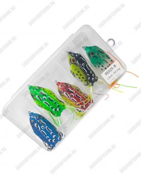 Набор лягушек незацепляек Sokuda Big Re-025B 60мм 13гр