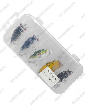 Воблер кроулер Sokuda А0034-А #1 50мм 6гр