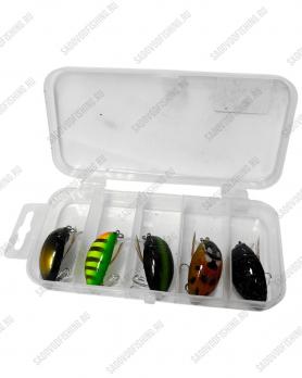 Воблер Sokuda А0198-С "Божья коровка приманка" 40мм 4гр