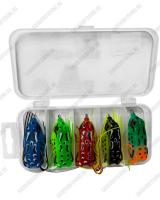 Набор лягушек незацепляек Sokuda Small RE025-A 50мм 8.6гр