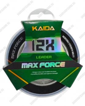 Плетеный шнур Kaida Leader 12X Max Force 20м 0.70мм-1.30мм 10 пачек