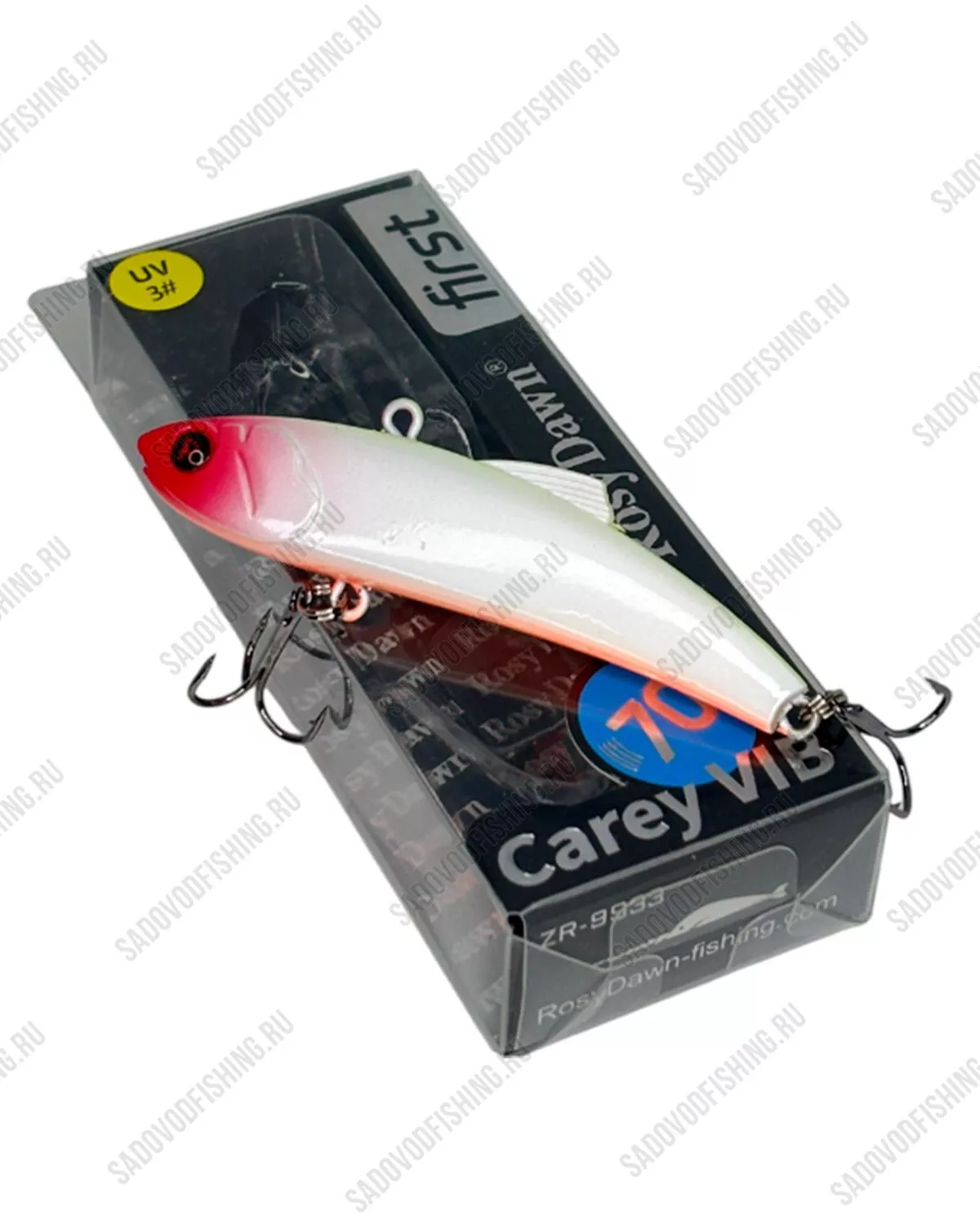 Раттлин Rosy Dawn Carey Vib 70мм 14гр Sale 2025