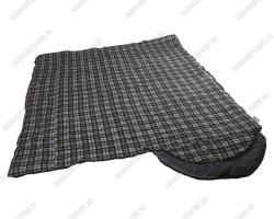 Спальный мешок INDI Canadian Vermont L-zip от -8 °C (одеяло с подголовником, фланель, 195+35X90 см)