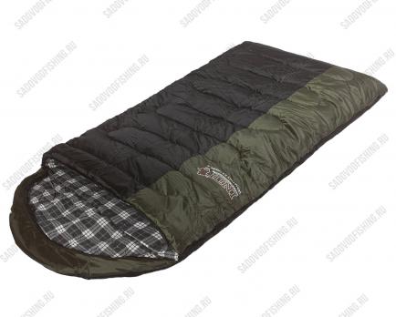 Спальный мешок INDI Canadian Vermont Extreme L-zip от -27 °C (одеяло с подголовником, фланель, 195+35X85 см)