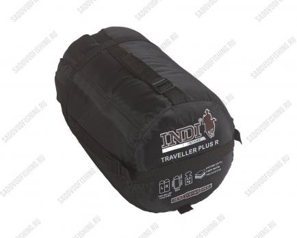 Спальный мешок INDI Canadian Traveller Plus L-zip от -12 °C (одеяло с подголовником 195+35X85 см)