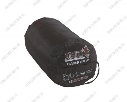 Спальный мешок INDI Canadian Camper L-zip от -6 °C (одеяло с подголовником 195+35X90 см)