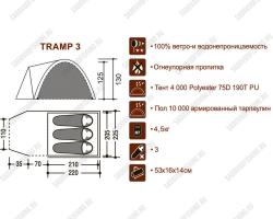 Палатка INDI Canadian TRAMP 3