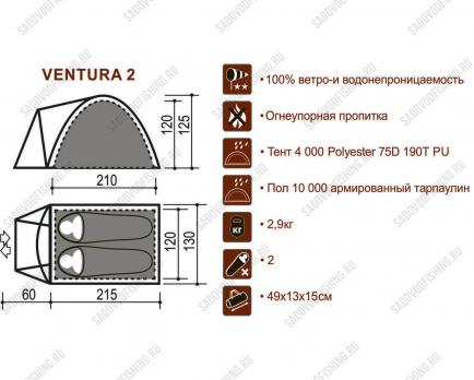 Палатка INDI Canadian VENTURA 2