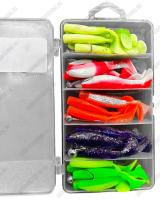 Набор силиконовых приманок Sokuda Fishgroup Pro Pack Kopyto 75мм 25шт
