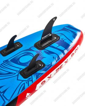 Сапборд 3 Sharks Boierto-Totem Graffiti 350x89x15 Blue