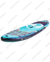Сапборд двухслойный 3 Sharks Powerfans Azure TA006-003 350x89x15