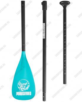 Сапборд двухслойный 3 Sharks Powerfans Azure TA006-003 350x89x15