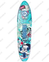 Сапборд двухслойный 3 Sharks Powerfans Werfans Hegemonica TA003-001 320х83х15см