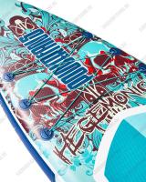 Сапборд двухслойный 3 Sharks Powerfans Werfans Hegemonica TA003-001 320х83х15см