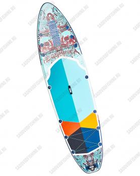 Сапборд двухслойный 3 Sharks Powerfans Werfans Hegemonica TA003-001 320х83х15см