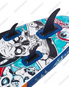 Сапборд двухслойный 3 Sharks Powerfans Werfans Hegemonica TA003-001 320х83х15см