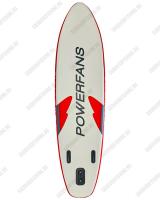Сапборд двухслойный 3 Sharks Powerfans TA004-001 335x84x15см