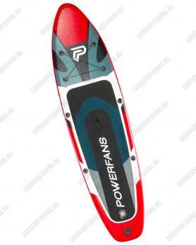 Сапборд двухслойный 3 Sharks Powerfans TA004-001 335x84x15см