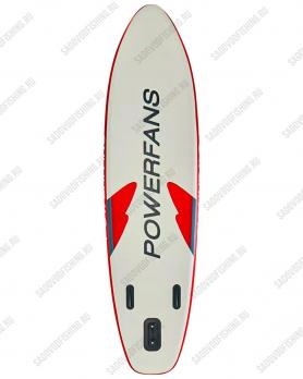 Сапборд двухслойный 3 Sharks Powerfans TA004-001 335x84x15см