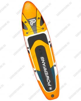 Сапборд двухслойный 3 Sharks Powerfans TA004-002 335x84x15см