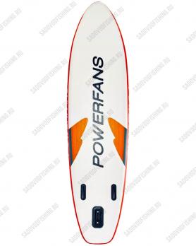 Сапборд двухслойный 3 Sharks Powerfans TA004-002 335x84x15см