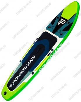 Сапборд двухслойный 3 Sharks Powerfans TA004-003 335x84x15см