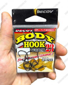 Крючок одинарный Columbia Decoy Body Hook Worm 819722 №1-№1/0 5шт