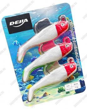 Силиконовая приманка Dejia Fish 80мм 11гр 3шт
