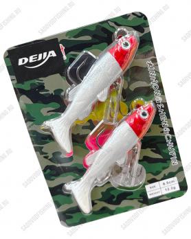 Силиконовая приманка Dejia Fish 85мм 12.2гр 2шт