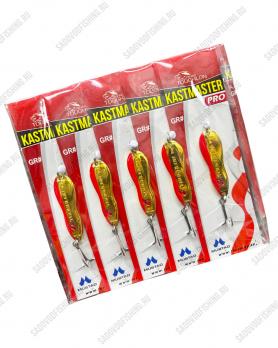 Блесна колеблющаяся 3 Sharks KastMaster "Гитара" 14гр 5шт