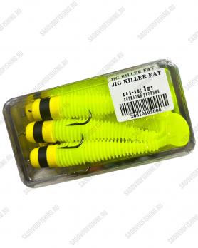 Силиконовая приманка Columbia Jig Killer Fat "Мандула" 4 дюйма (10см) 3шт