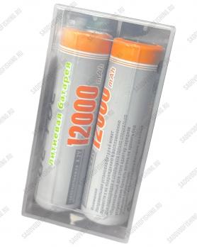 Батарейка для фонарика 12000mAh 2шт