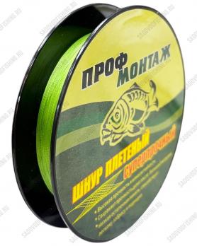 Плетеный шнур Dejia "Проф-монтаж" 100м 0.08мм-0.35мм 5.60кг-32.1кг